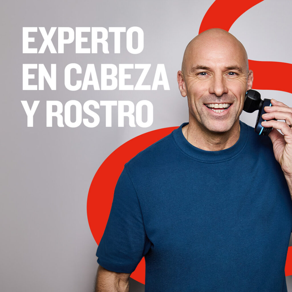 Afeitadora de Cabeza Rostro Balder™ XF8000