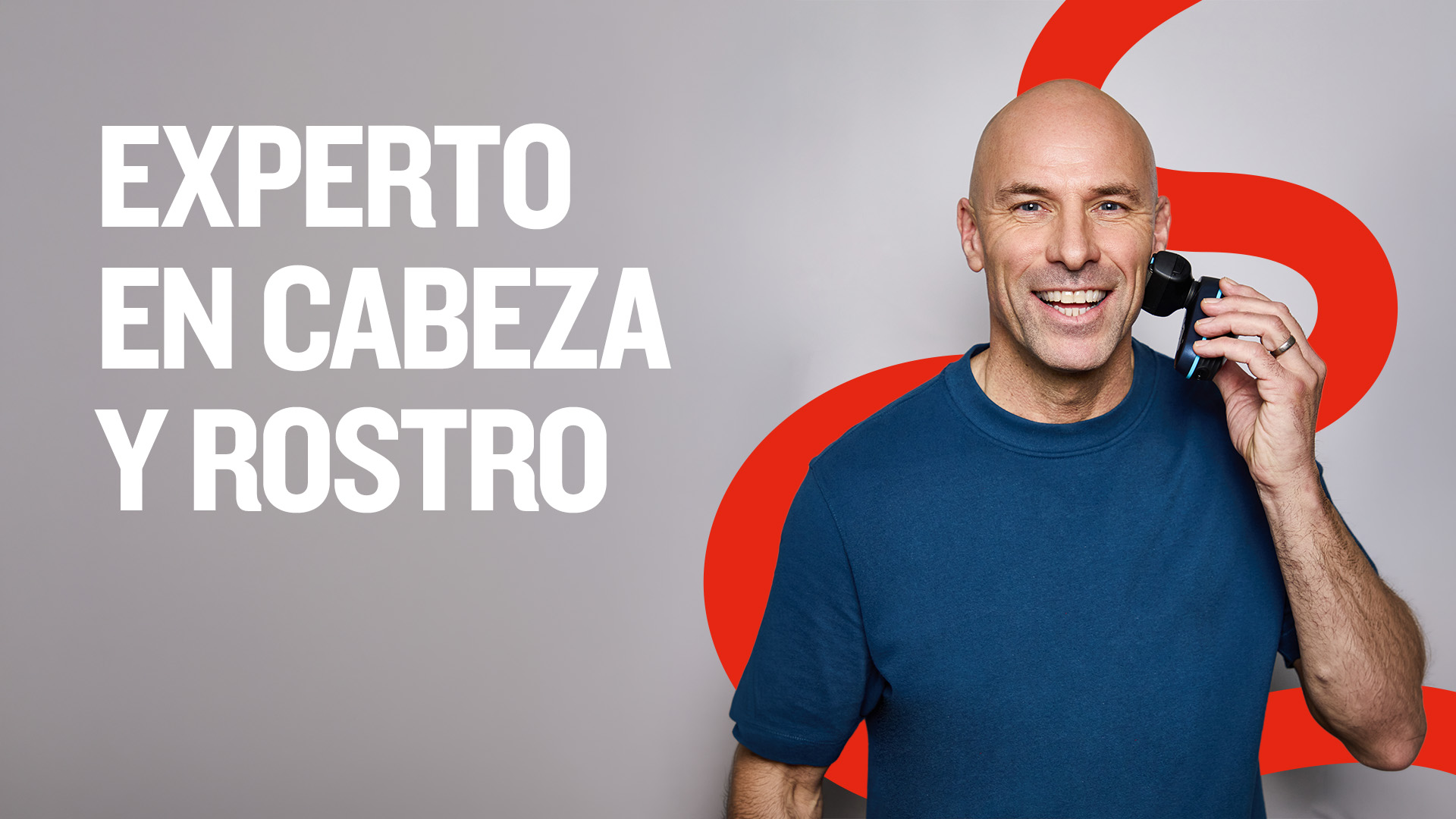 Afeitadora de Cabeza Rostro Balder™ XF8000